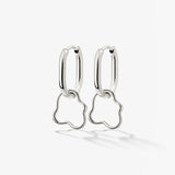 Forming Fluids Oval Hoop Set Baby Argento