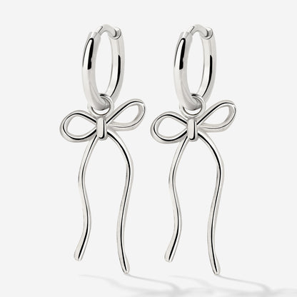 Lovely Loop Hoop Set Small Argento