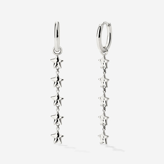 Luminaries Hoop Set Small Silber