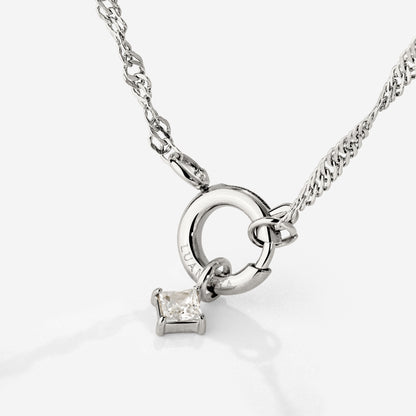 North Star Singapore Chain Collana Set Argento