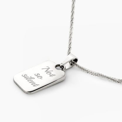 Not so silent Collana Argento