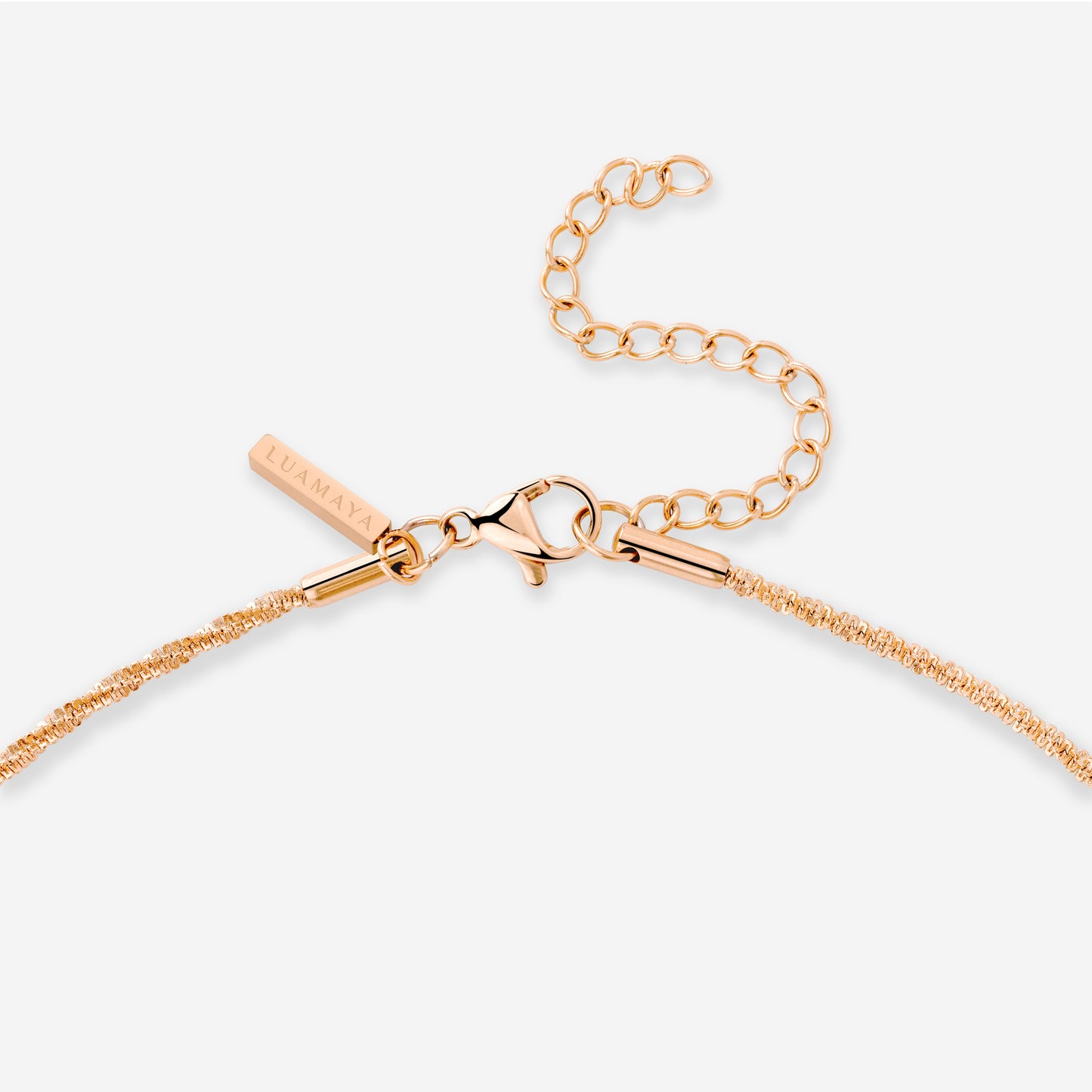 Not so silent Collana Oro Rosa