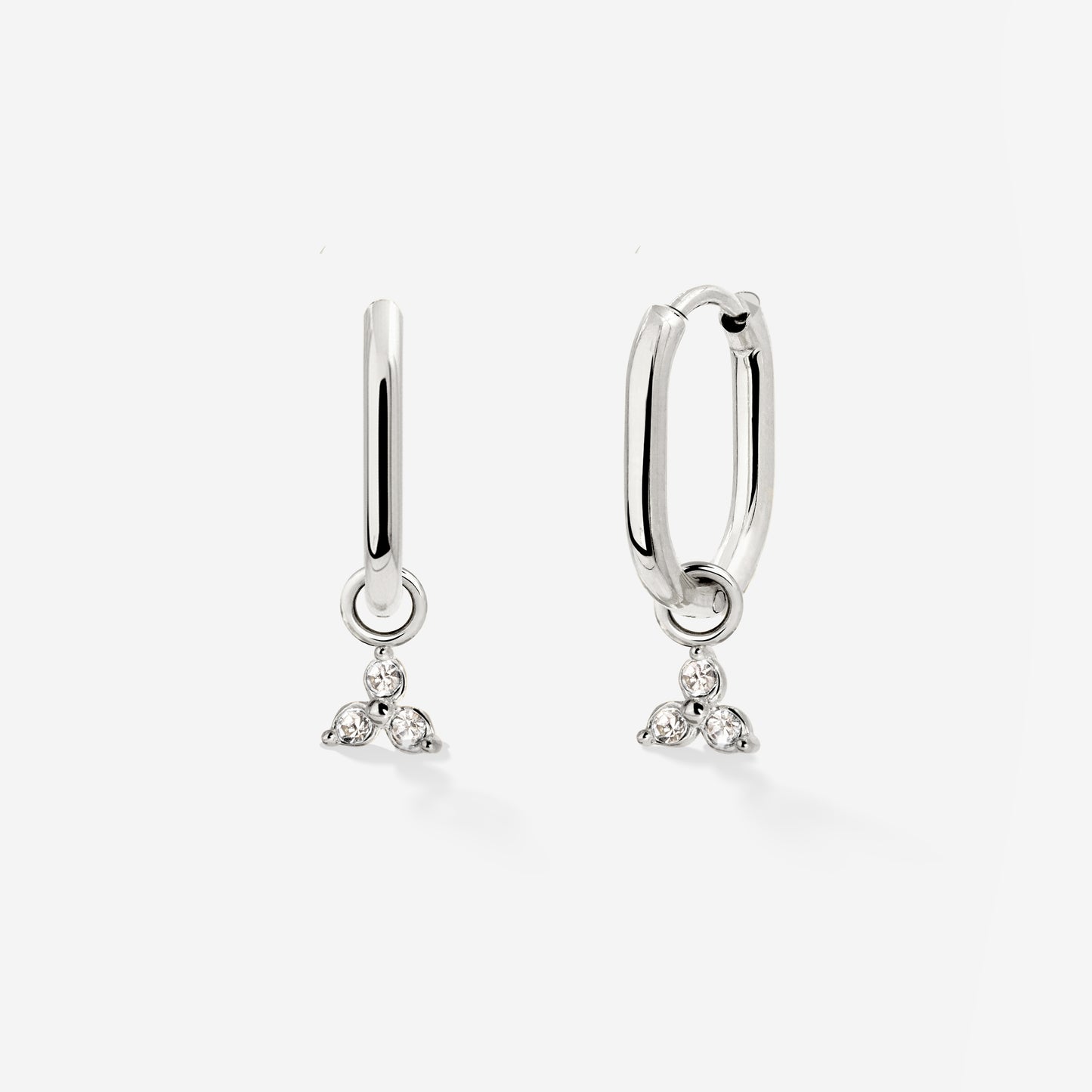 Rayos Oval Hoops Baby Argento