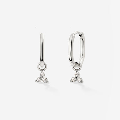 Rayos Oval Hoops Baby Argento