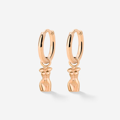 Love Your Body Hoop Set Oro Rosa