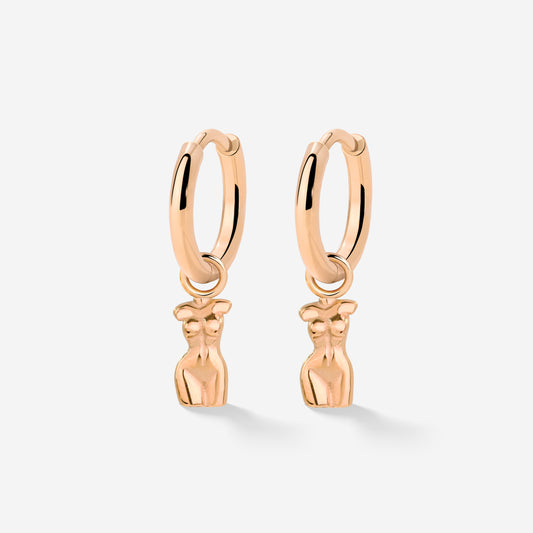 Love Your Body Hoop Set Oro Rosa