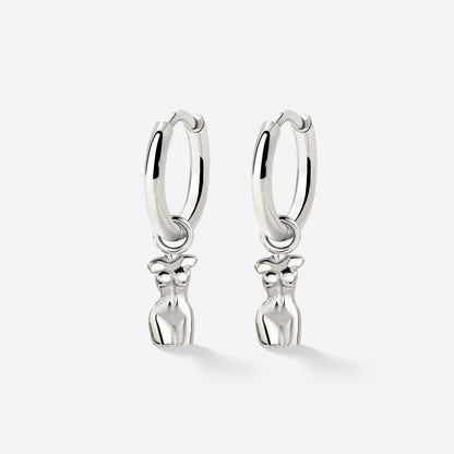 Love Your Body Hoop Set Argento