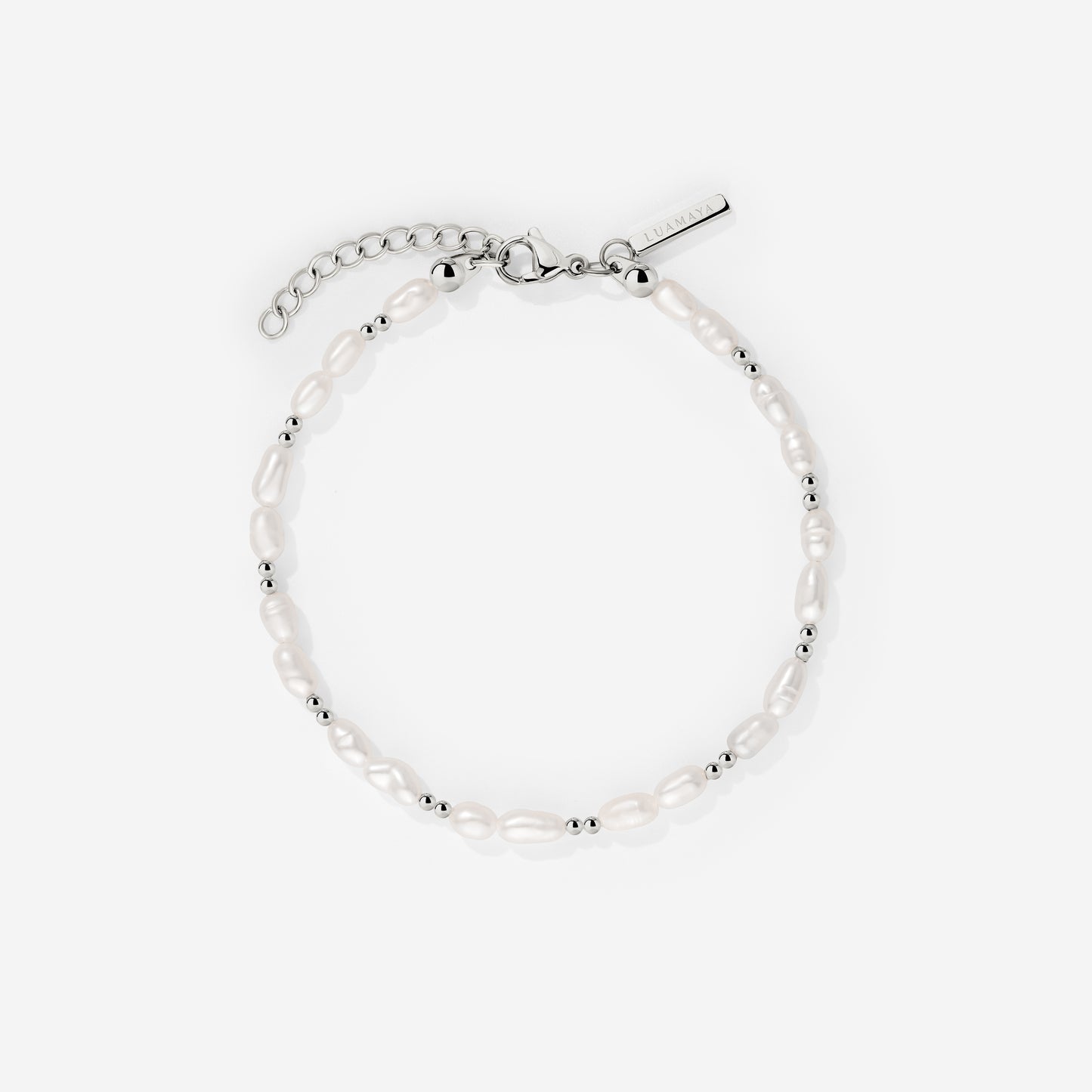Summertime Pearl Bracciale Argento