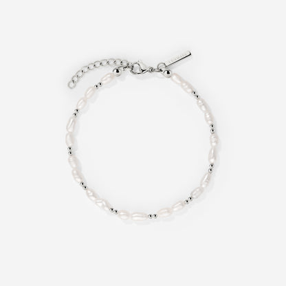 Summertime Pearl Bracciale Argento