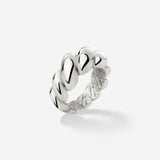 Bold Twist Anello Argento