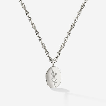 Bouquet Coin Collana Argento