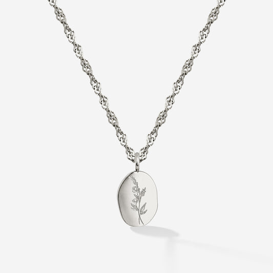 Bouquet Coin Collana Argento