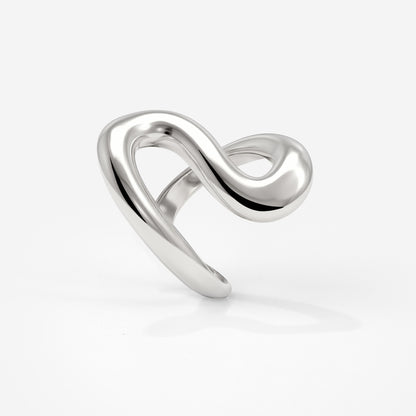 Coiled Anello Argento