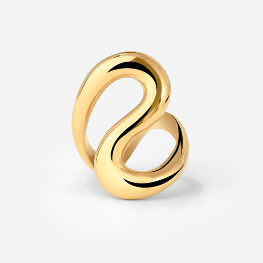 Coiled Anello Oro