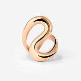 Coiled Anello Oro Rosa