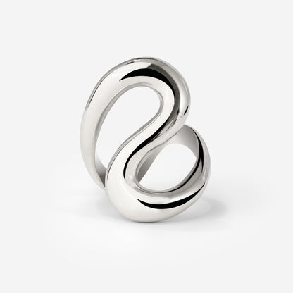 Coiled Anello Argento
