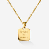 Future is female Collana Oro