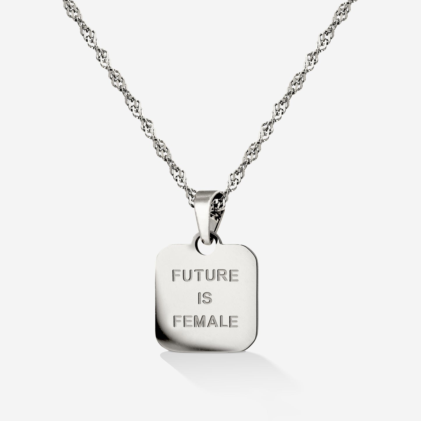Future is female Collana Argento