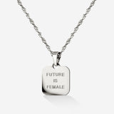 Future is female Collana Argento