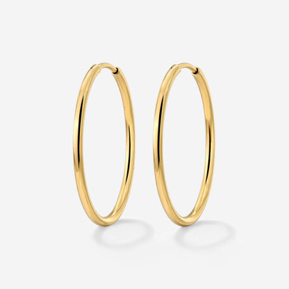Extra Large Hoops Oro