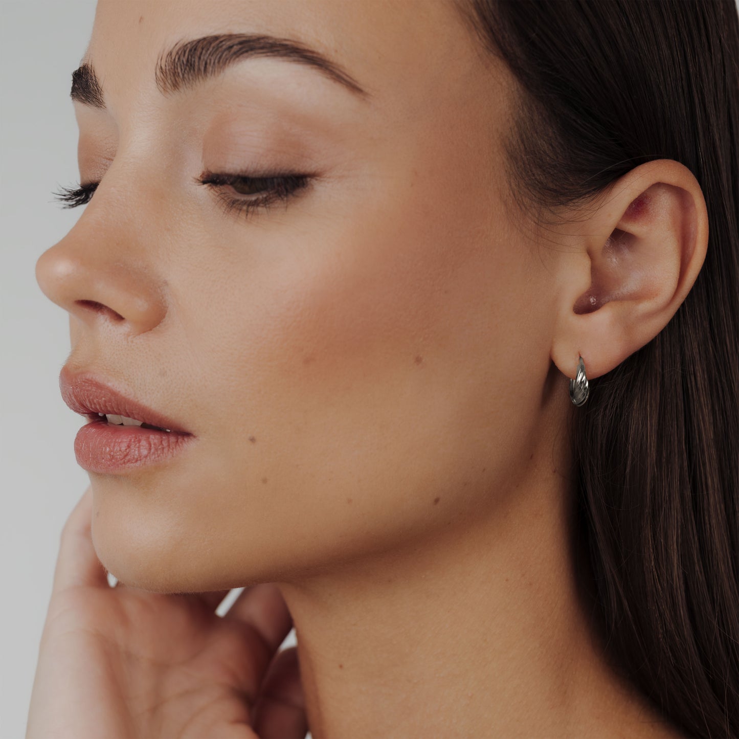 Mini Twist Orecchini Argento