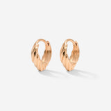 Mini Twist Orecchini Oro Rosa