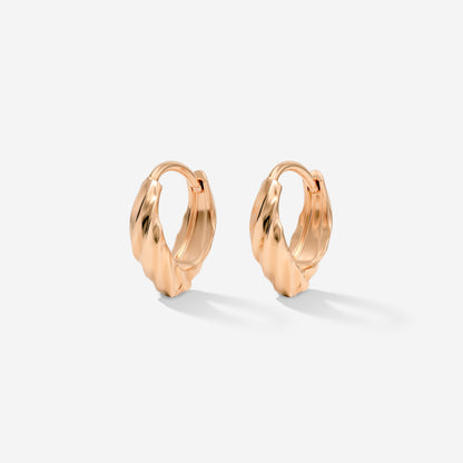 Mini Twist Orecchini Oro Rosa