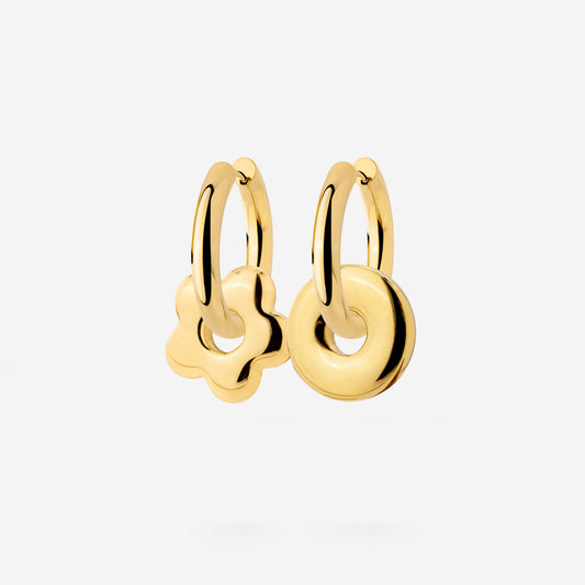 Chunky Hoop Set Medium