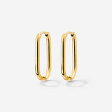 Oval Hoops Small Oro