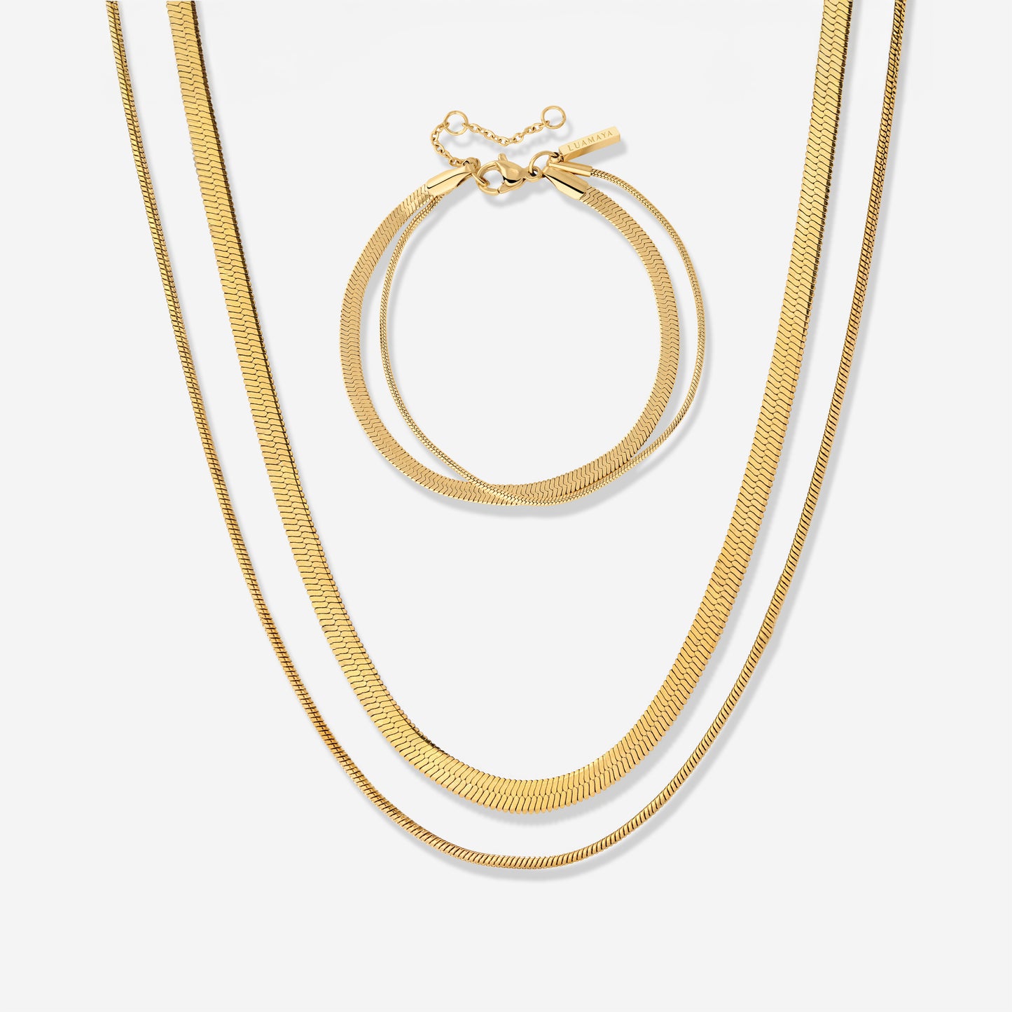 Snake Chain Bundle Oro