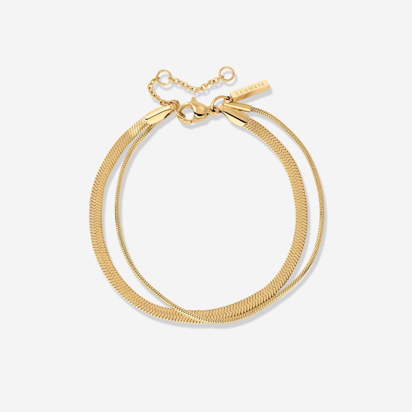 Snake Chain Double Bracciale Oro
