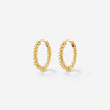 Twisted Hoops Small