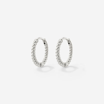 Twisted Hoops Small