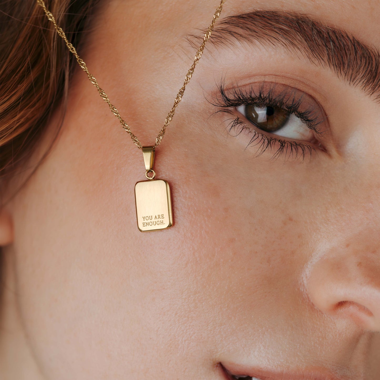 You are enough Collana Oro