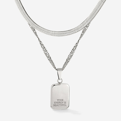 Your energy is beautiful Bundle Argento