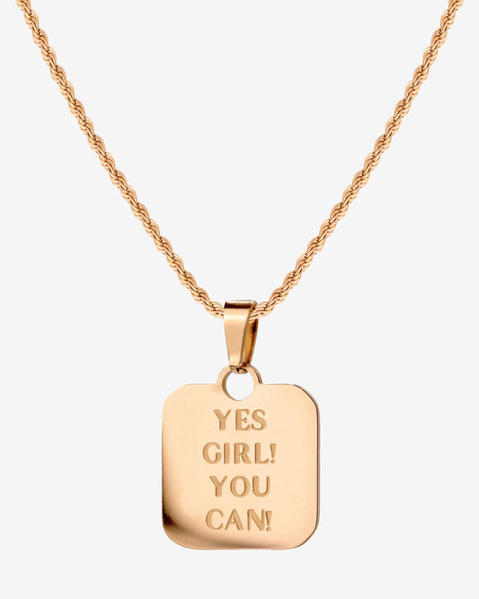 Yes girl! You can! Collana Oro Rosa