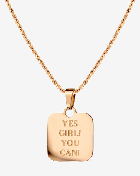 Yes girl! You can! Collana Oro Rosa