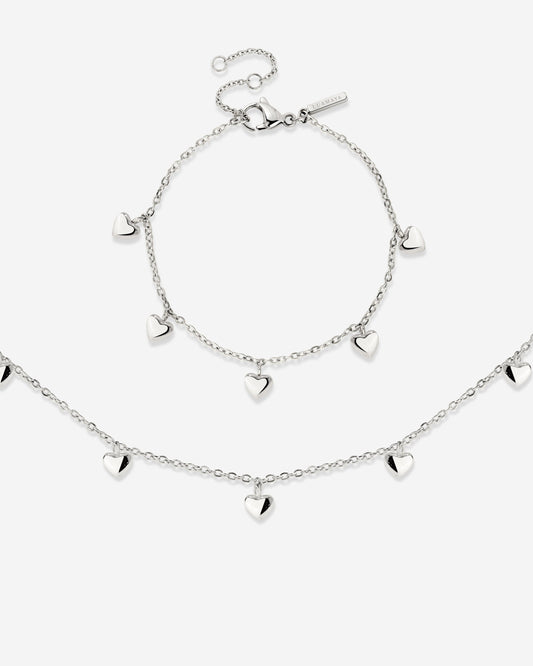 Lovely Heart Bundle Argento