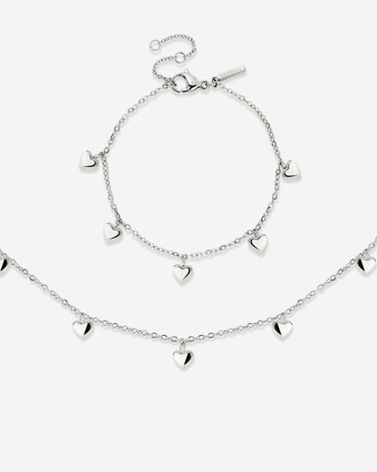 Lovely Heart Bundle Argento