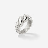 Bold Twist Anello Argento