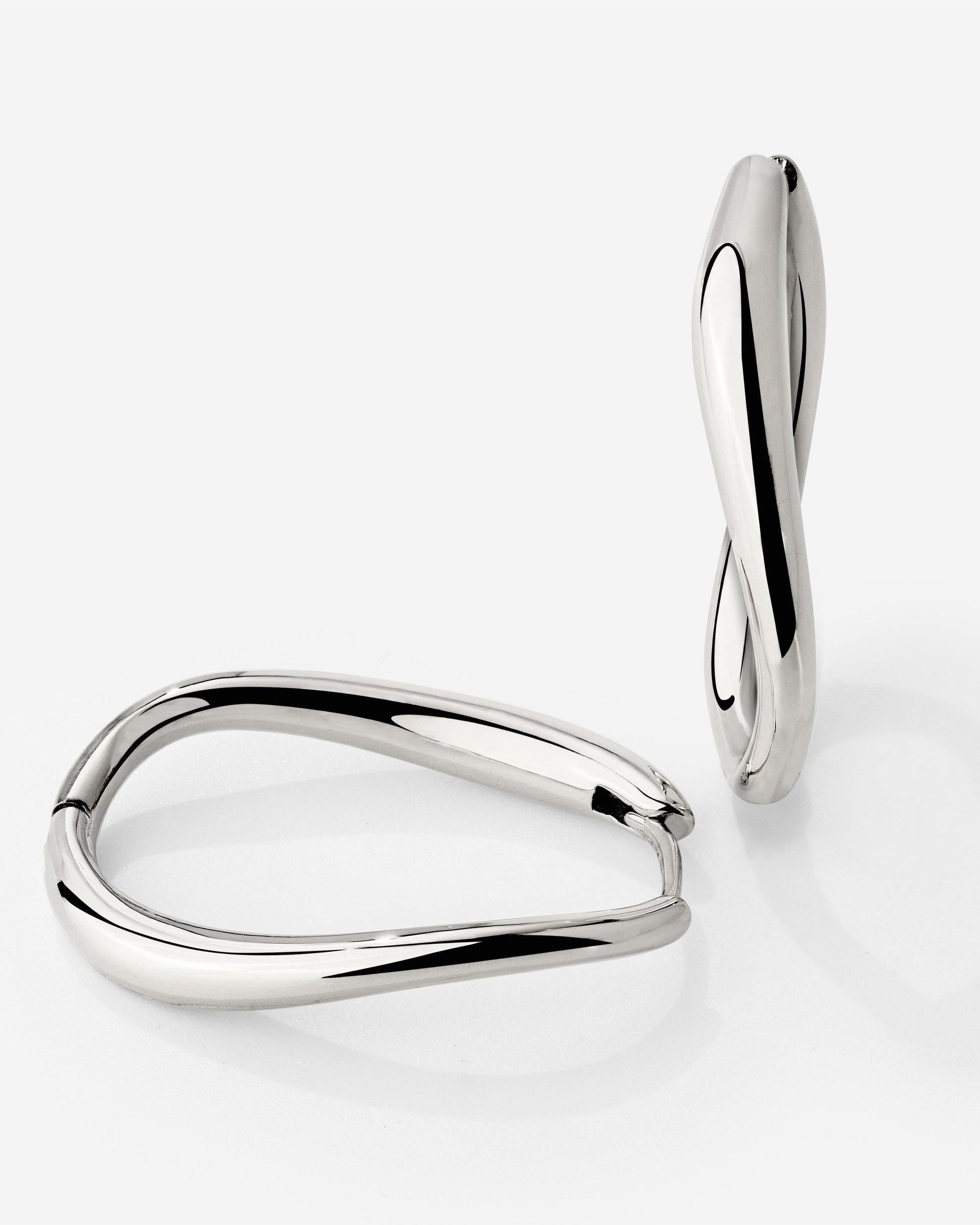 Timeless Oval Orecchini Argento