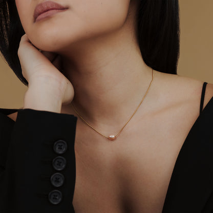 Blush Pearl Collana Oro