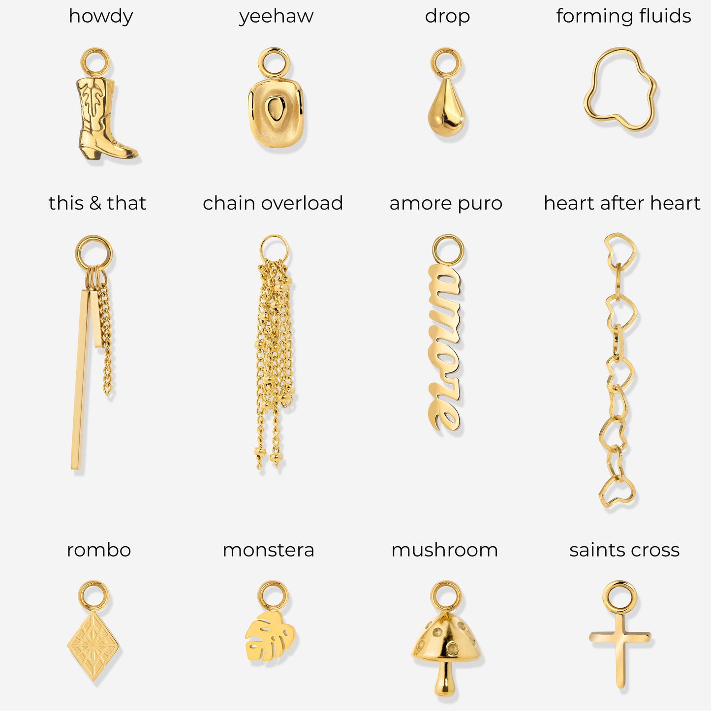 Oval Twisted Hoop Set Small