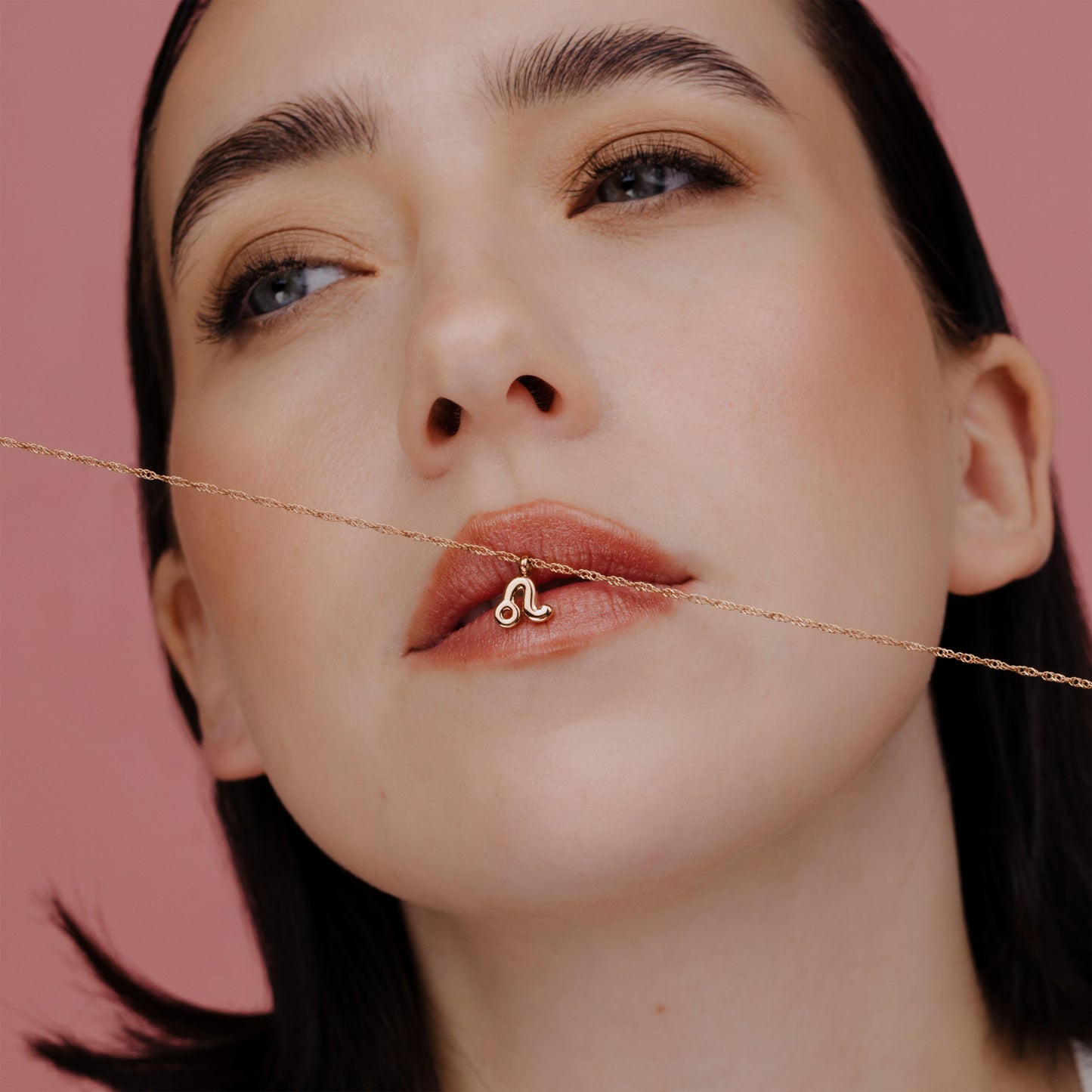 Leo Bubble Collana Oro Rosa