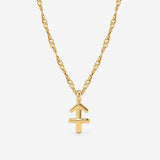 Sagittarius Bubble Collana Oro