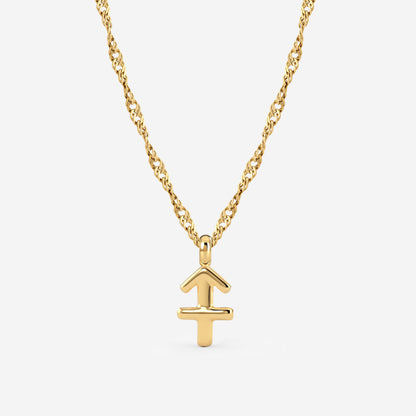 Sagittarius Bubble Collana Oro