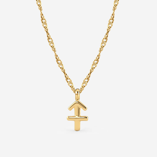 Sagittarius Bubble Collana Oro