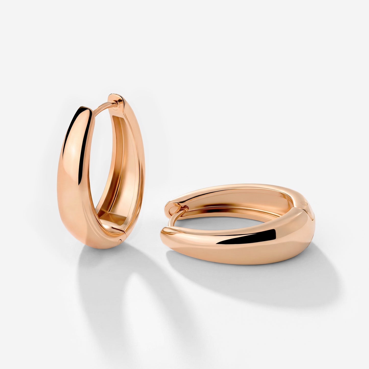 Seeker Orecchini Medium Oro Rosa