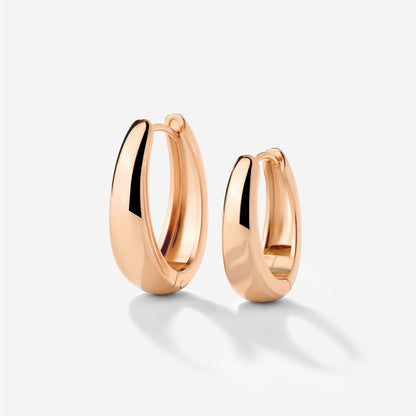 Seeker Orecchini Medium Oro Rosa