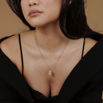 Tale as old as time Collana Oro Rosa